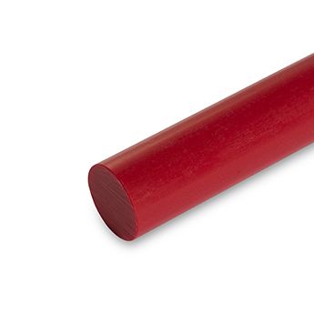 聚甲醛共聚物,棒, Acetal, Copolymer POMC, Red, 25mm直径图片