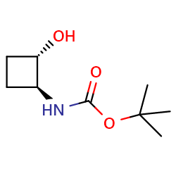 Tert-butylN-[(1S,2S)-2-hydroxycyclobutyl]carbamate图片