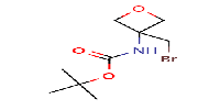 3-(Boc-amino)-3-(bromomethyl)oxetane图片