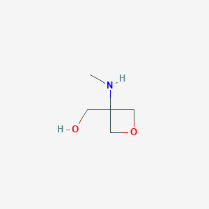 (3-(Methylamino)oxetan-3-yl)methanol图片