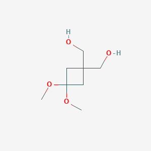 (3,3-Dimethoxycyclobutane-1,1-diyl)dimethanol图片