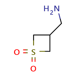 3-(Aminomethyl)thietane1,1-dioxide图片
