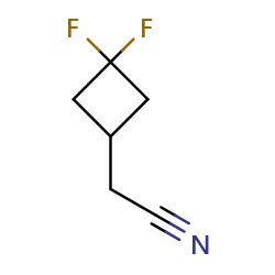 2-(3,3-Difluorocyclobutyl)acetonitrile图片