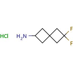 6,6-Difluorospiro[3,3]heptan-2-aminehydrochloride图片