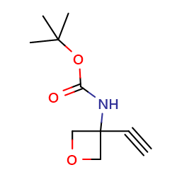 Tert-butylN-(3-ethynyloxetan-3-yl)carbamate图片
