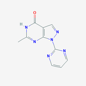 6-Methyl-1-(pyrimidin-2-yl)-1H,4H,5H-pyrazolo[3,4-d]pyrimidin-4-one图片