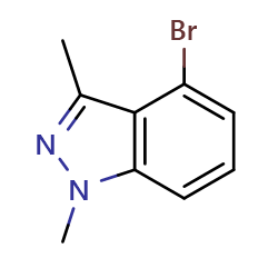 4-BROMO-1,3-DIMETHYL-1H-INDAZOLE图片