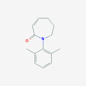 1-(2,6-Dimethylphenyl)-1,5,6,7-tetrahydro-2H-azepin-2-one图片