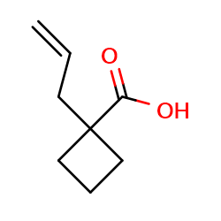 1-(Prop-2-en-1-yl)cyclobutane-1-carboxylicacid图片