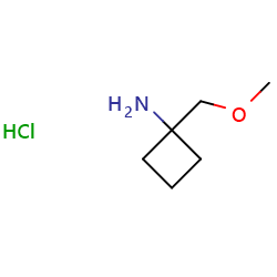 1-(Methoxymethyl)cyclobutanaminehydrochloride图片