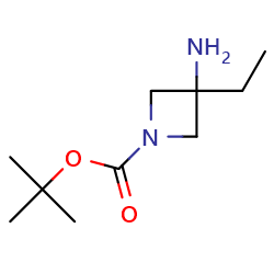 Tert-butyl3-amino-3-ethylazetidine-1-carboxylate图片