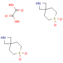 7-Thia-2-aza-spiro[3,5]nonane7,7-dioxidehemioxalate图片