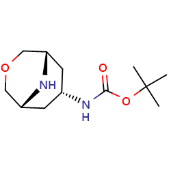 Endo-7-(boc-amino)-3-oxa-9-aza-bicyclo[3,3,1]nonane图片