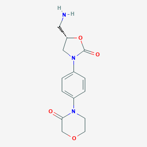 4-(4-(5-(Aminomethyl)-2-oxooxazolidin-3-yl)phenyl)morpholin-3-one图片
