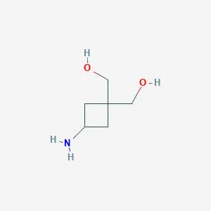 (3-Aminocyclobutane-1,1-diyl)dimethanol图片