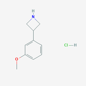 3-(3-METHOXYPHENYL)AZETIDINE HCL图片
