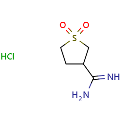 1,1-dioxo-1λ?-thiolane-3-carboximidamidehydrochloride图片
