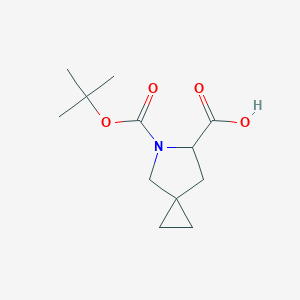 5-(Tert-butoxycarbonyl)-5-azaspiro[2,4]heptane-6-carboxylicacid图片