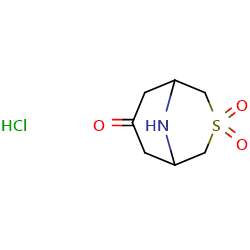 3-Thia-9-azabicyclo[3,3,1]nonan-7-one3,3-dioxidehydrochloride图片