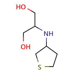 2-[(thiolan-3-yl)amino]propane-1,3-diol图片