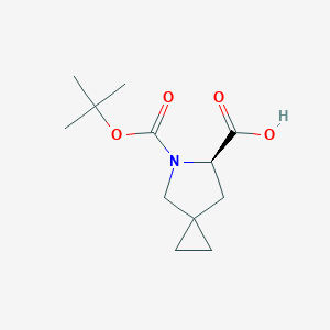 (R)-5-(Tert-butoxycarbonyl)-5-azaspiro[2,4]heptane-6-carboxylicacid图片