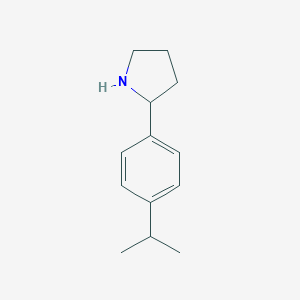 2-[4-(propan-2-yl)phenyl]pyrrolidine图片