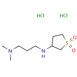 3-{[3-(dimethylamino)propyl]amino}-1λ?-thiolane-1,1-dionedihydrochloride图片