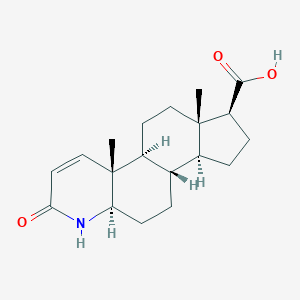 2-Iodo-3-oxo-4-azaandrostane-17-carboxylic acid图片