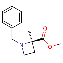 Methyl(2R)-1-benzyl-2-methylazetidine-2-carboxylate图片
