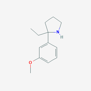 2-ethyl-2-(3-methoxyphenyl)pyrrolidine图片