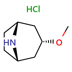(1R,3S,5S)-3-Methoxy-8-azabicyclo[3,2,1]octanehydrochloride图片