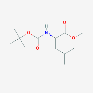 N-(叔丁氧基羰基)-L-亮氨酸甲酯图片