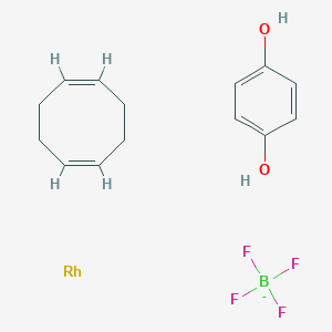 1,5-环辛二烯(氢醌)铑(I)四氟硼酸盐图片
