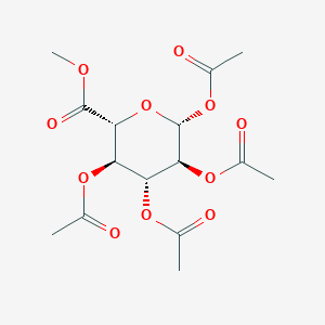 (2S,3R,4S,5S,6S)-6-(Methoxycarbonyl)tetrahydro-2H-pyran-2,3,4,5-tetrayl tetraacetate图片