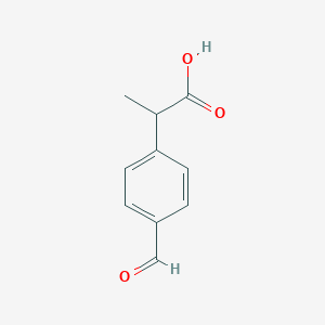 rac 2-(4-Formylphenyl)propionic Acid(Ibuprofen Impurity K)图片