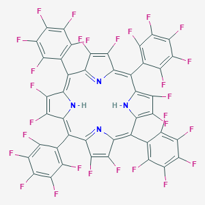 2,3,7,8,12,13,17,18-Octafluoro-5,10,15,20-tetrakis(pentafluorophenyl)porphyrin图片