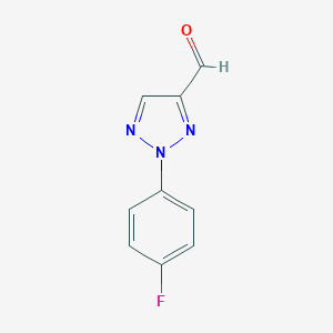2-(4-FLUOROPHENYL)-4-FORMYL-[1,2,3]TRIAZOLE图片
