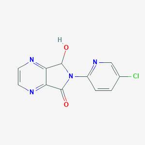 6-(5-Chloropyridin-2-yl)-7-hydroxy-6,7-dihydro-5H-pyrrolo[3,4-b]pyrazin-5-one图片
