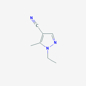 1-ethyl-5-methyl-1H-pyrazole-4-carbonitrile图片