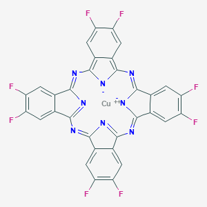 Copper(Ii)2,3,9,10,16,17,23,24-Octafluorophthalocyanine(Purified By Sublimation)图片