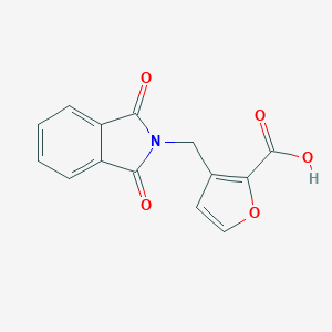 3-[(1,3-dioxo-2,3-dihydro-1H-isoindol-2-yl)methyl]furan-2-carboxylic acid图片