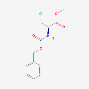 N-(Benzyloxycarbonyl)-L-β-chloroalanine Methyl Ester图片