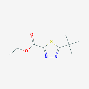 5-tert-Butyl-1,3,4-thiadiazole-2-carboxylic acidethyl ester图片