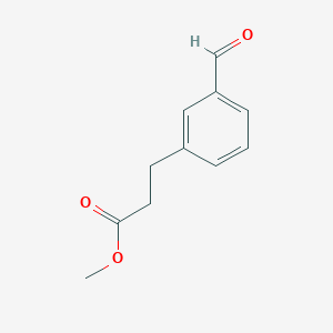 3-(3-Formylphenyl)-propionic acid methyl ester图片