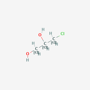 3-Chloro-1,2-propanediol-13C3图片