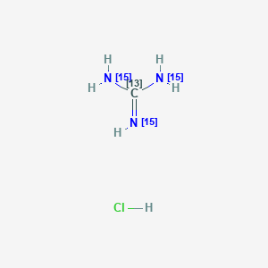 Guanidine-13C,15N3 hydrochloride图片