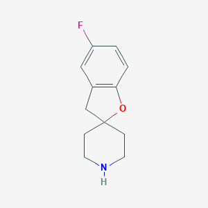 5-FLUORO-3H-SPIRO[BENZOFURAN-2,4'-PIPERIDINE]图片