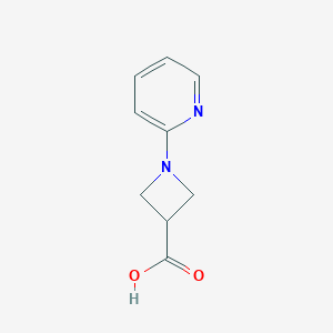 1-(Pyridin-2-yl)azetidine-3-carboxylic acid图片