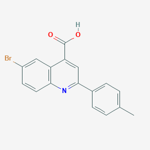 6-Bromo-2-p-tolylquinoline-4-carboxylic acid图片