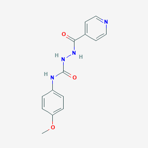4-(4-Methoxyphenyl)-1-(4-pyridylcarbonyl)semicarbazide图片